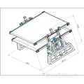 Convoyeur renversé de matelas automatique